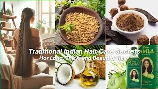 Traditional Indian Hair Care Secrets for Long, Thick, and Beautiful Hair.