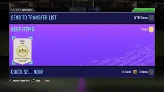 FIFA 21 Weekend League Plus 10 win tots pick #Shorts