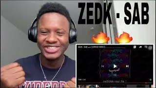 ZEDK - SAB صّب ( LYRICS VIDEO )🔥🇩🇿 | Kasha reaction