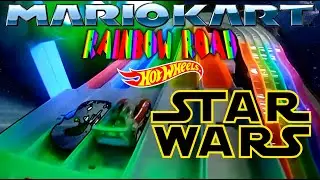 Mario Kart Hot Wheels Star Wars Rainbow Road❗️