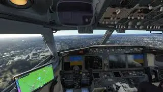 Breathtaking Boeing 737 Cockpit Landing  Pilot's Eye View