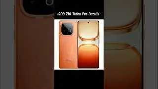 Iqoo z10 Turbo Pro Details #fahimthetech