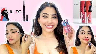 Honest Review of NEWLAUNCH of Kiro Beauty Hydra Bomb Plumimg Lipgloss & kiro Intense Gel kajal
