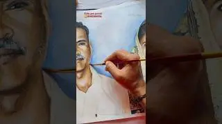 Order your portrait  WhatsApp=8144246906 #painting #faceportrait #portrait #watercolorpainting.