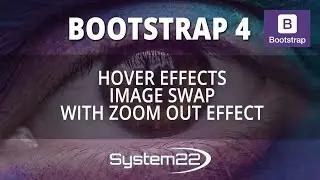 Bootstrap 4 Hover Effects Image Swap With Zoom Out Effect 👈