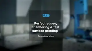 Perfect edges, chamfering & fast surface grinding: Diamond cup wheels