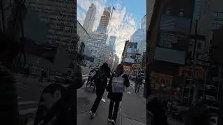 Walking from Canal st The Freedom Tower