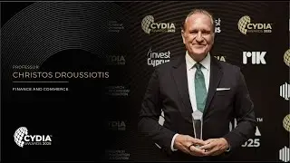 FINANCE AND COMMERCE AWARD | Professor Christos Droussiotis | CYDIA Awards 2025