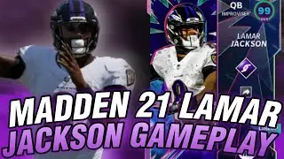 MUT HEROES 99 OVR LAMAR JACKSON IS A GLITCH! 97 OVR LAMAR JACKSON GAMEPLAY