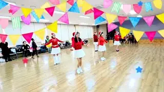 🎄💃연말조별작품발표회🤶산타할매팀💕💃🎄호다운 /진짜 파티같은 즐거움을 선사해주신 팀 넘 멋져요👍👍🤗🙏수고하셨습니다