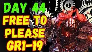 F2P Day 44 How I sort Gear from 50 autos GR1-19 | Watcher of Realms