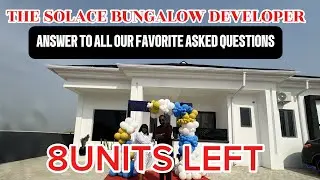 WE INTERVIEWED THE SOLACE BUNGALOW DEVELOPER DURING THE LAUNCH | 3BEDROOM DETACHED BUNGALOW IN IBEJU