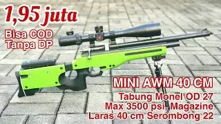 Limited (3 unit saja) : Mini A.W.M Monel OD 27 - 3500 psi L4r4s 40 cm