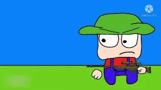 Bambi se encuentra zombie de chicken gun (meme parte 3)