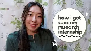 my research internship experience @ seoul national university (+ cold emailing tips!)
