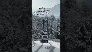 today Sikkim weather // lachen temperature// North Sikkim weather update #travel #lachen #miusic