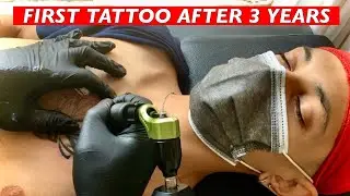 FIRST TATTOO AFTER 3 YEARS OF DELAYING 😱🔥