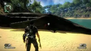 Just Cause 2 - Beached Whale Easter Egg | Rooster Teeth