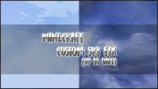 HOW TO FIX CUSTOM SKY NOT RENDERING 1.8.9 | UP TO DATE |