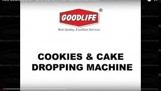 New COOKIES DROP MACHINE WITH CUP CAKE ATTACHMENT