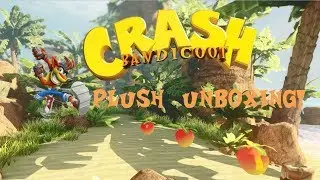 Crash Bandoot Play By Play Plush Unboxing!