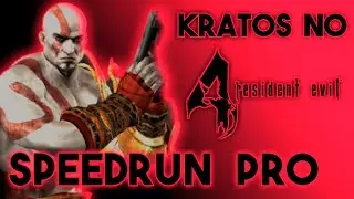 RESIDENT EVIL 4 - SPEEDRUN COM KRATOS? NG PRO / INCENT ON!
