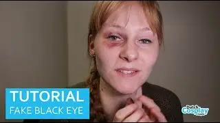 FAKE BLACK EYE TUTORIAL with SFX Makeup