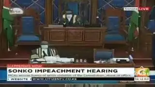 Shocking : Kenyan Senators insult each other during Nairobi Governor Mike Sonko's impeachment.