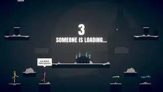 Stick Fight  The Game glitch no guns spawned?!??!?