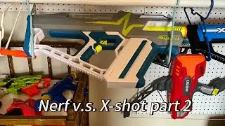 Nerf v.s. X-shot part 2
