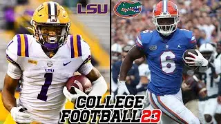 LSU vs Florida Week 7 Simulation (NCAA 14 Revamped w/ Updated Rosters)