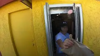 Humberto's Mexican Food Drive-Thru, Bacon & Egg Breakfast Burrito, Gila Bend, Arizona, 10 Nov 2022