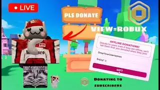 🔴PLS DONATE LIVE