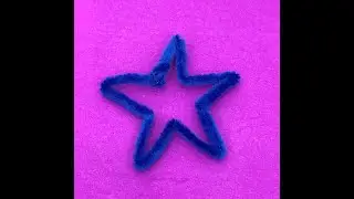 Pipe Cleaner Star - DIY Craft Idea for Kids
