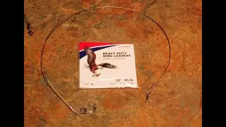 Strength Test: Eagle Claw Heavy Duty Wire Leader - Fishing Leader