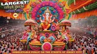 Unbelievable Public | Ganpati Visarjan Jersey City NJ America 2024