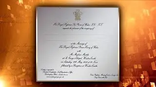 First Look at Meghan Markle and Prince Harry&rsquo;s Wedding Invitation