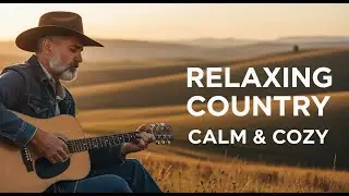 Relaxing Country Guitar 🎸 Warm & Cozy Country Music for Peaceful Nights