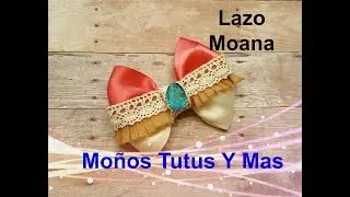 MOñO MOANA CON FLECOS Paso a Paso FRINGE MOANA HAIR BOW Tutorial DIY How To PAP Video 187