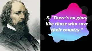 Collection Alfred Lord Tennyson Quotes❤