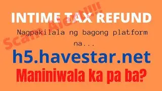H5.HAVESTARS.NET: Intime Tax Refund Introduces a new Platform to It's Members - Same Ending kaya????