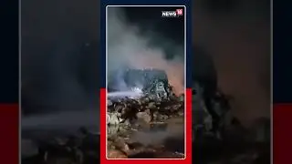 Massive Fire on Jaipur&ndash;Ajmer Highway After Tanker Blast! | N18S