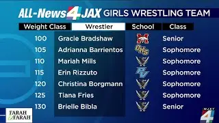 All-News4JAX girls wrestling: Middleburg's Cheyenne Cruce leads 2023 team