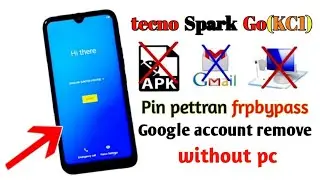 💯tecno kc1 frp bypass🔓tecno spark Go frpbypass🔥tecno mobile frpbypass without pc