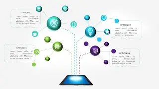 Create Business Network Slide in PowerPoint. Tutorial No.: 987