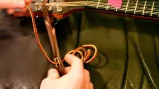 How to attach a strap to the headstock of an A-Style or F-Style mandolin