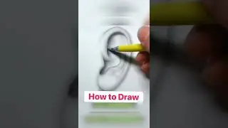 How to draw ear #drawing #ear