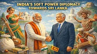 India's soft power diplomacy towards Srilanka || kV.RAMESH #dailycurrentaffairs