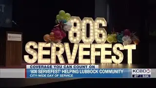 806 ServeFest brings volunteers together for city-wide day of service