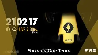 LIVE - Renault Sport Formula One Team R.S. 17 launch